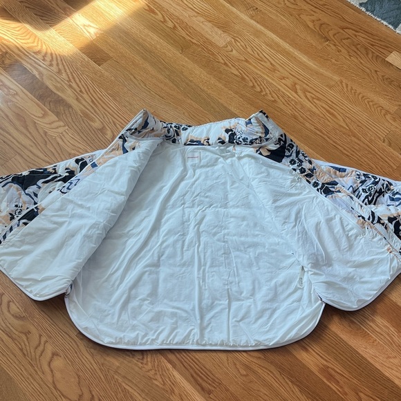 Free People Pippa Printed Packable Puffer Jacket Size  Small Polar Bear NWT - Picture 14 of 17